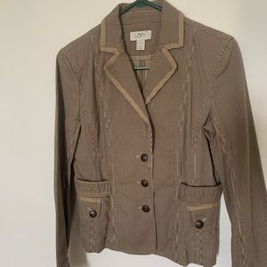 Ann Taylor Loft jacket Blazer light weight Summer Spring